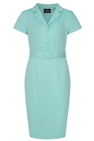 Lisa Mint Green Wiggle Dress